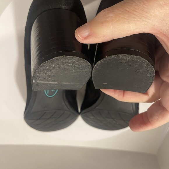 Montana Artisan crafted Suede Studded Ankle Strap Shoes In Black Sz 6.5M 4015821 - Picture 11 of 16